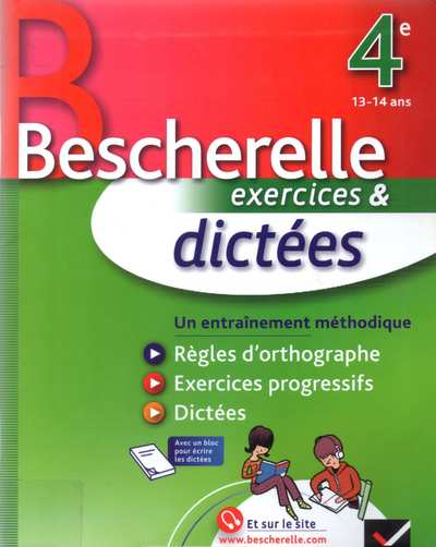 Bescherelle exercices  dictées 4e (Hélène Maggiori-Kalnin)