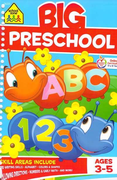 Big Preschool Workbook (School Zone)