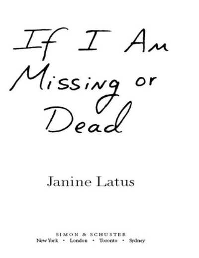 If I Am Missing or Dead