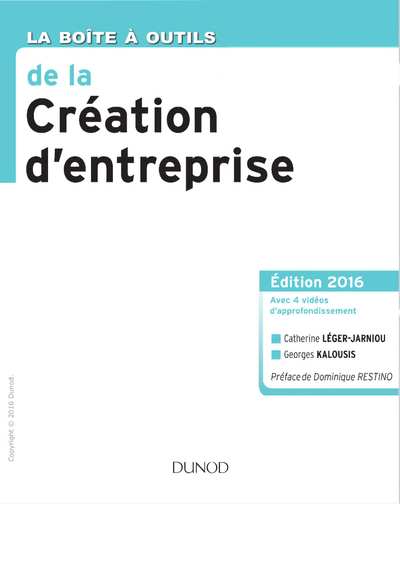 La boite a outils de la creation d'entreprise (Kalousis, Georges Léger-Jarniou etc.)
