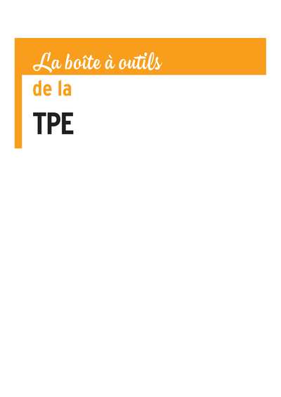 la Boîte à Outils de la Tpe - Guillaume Ducret