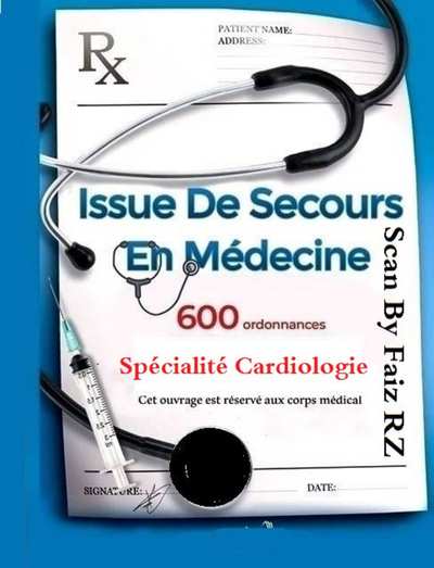 livre 600 ordannances cardiologie
