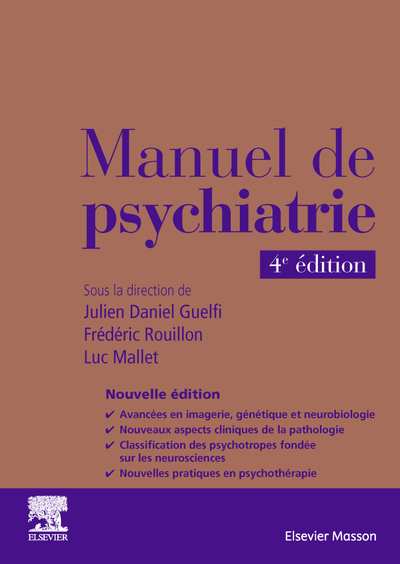 Manuel de psychiatrie 4éme ED 2021