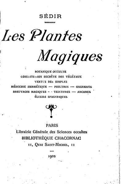 Les Plantes Magiques