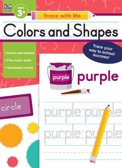 Trace With Me - Colors and Shapes - P